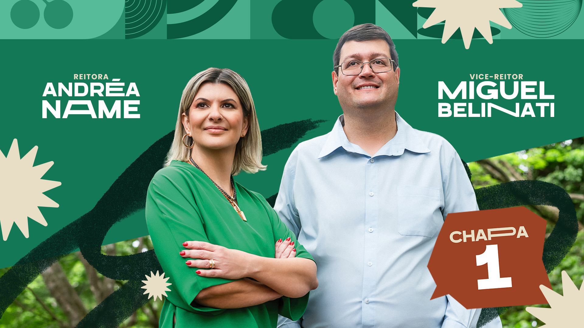 Capa da Campanha Chapa 1